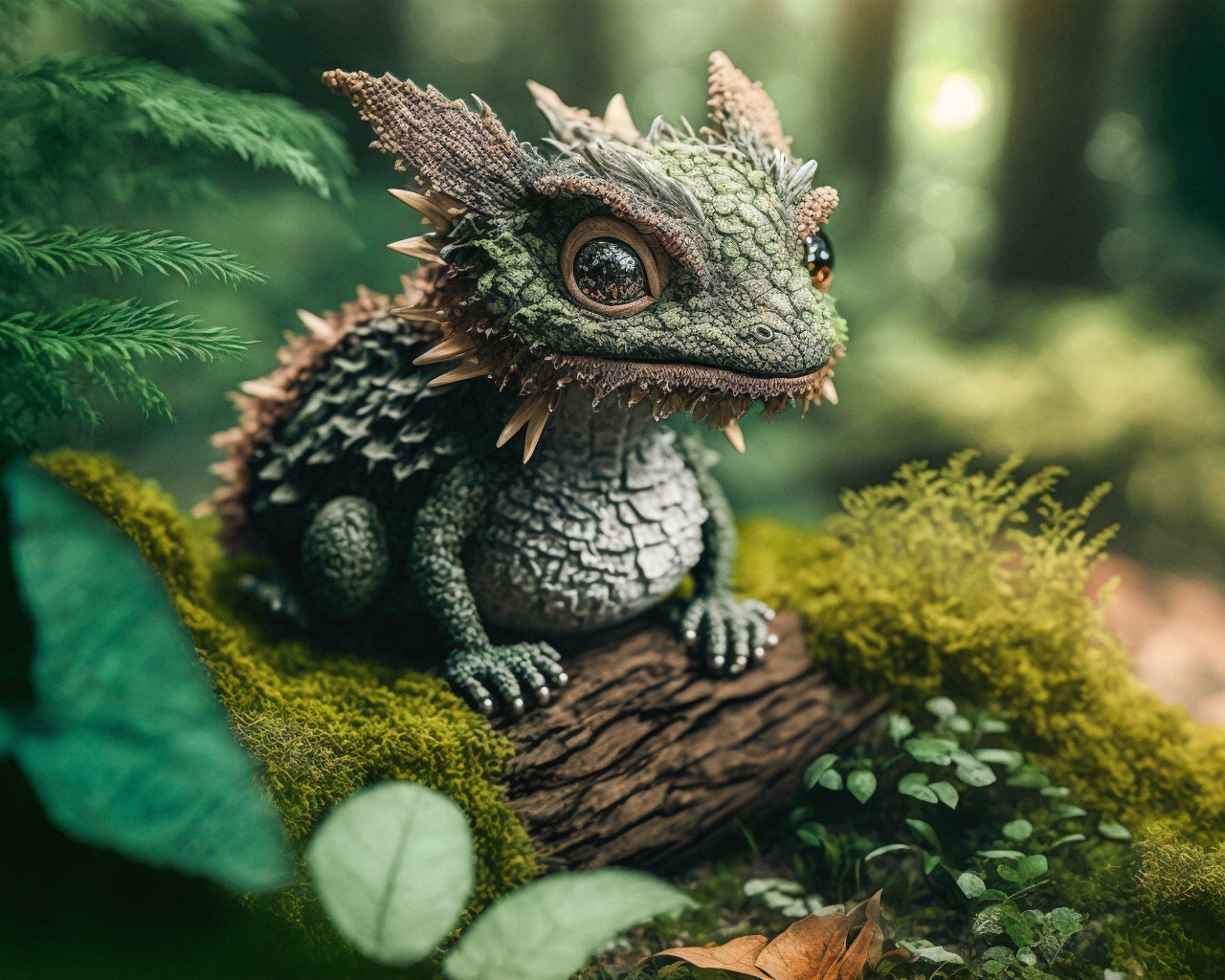 Маленький фантастический дракон 