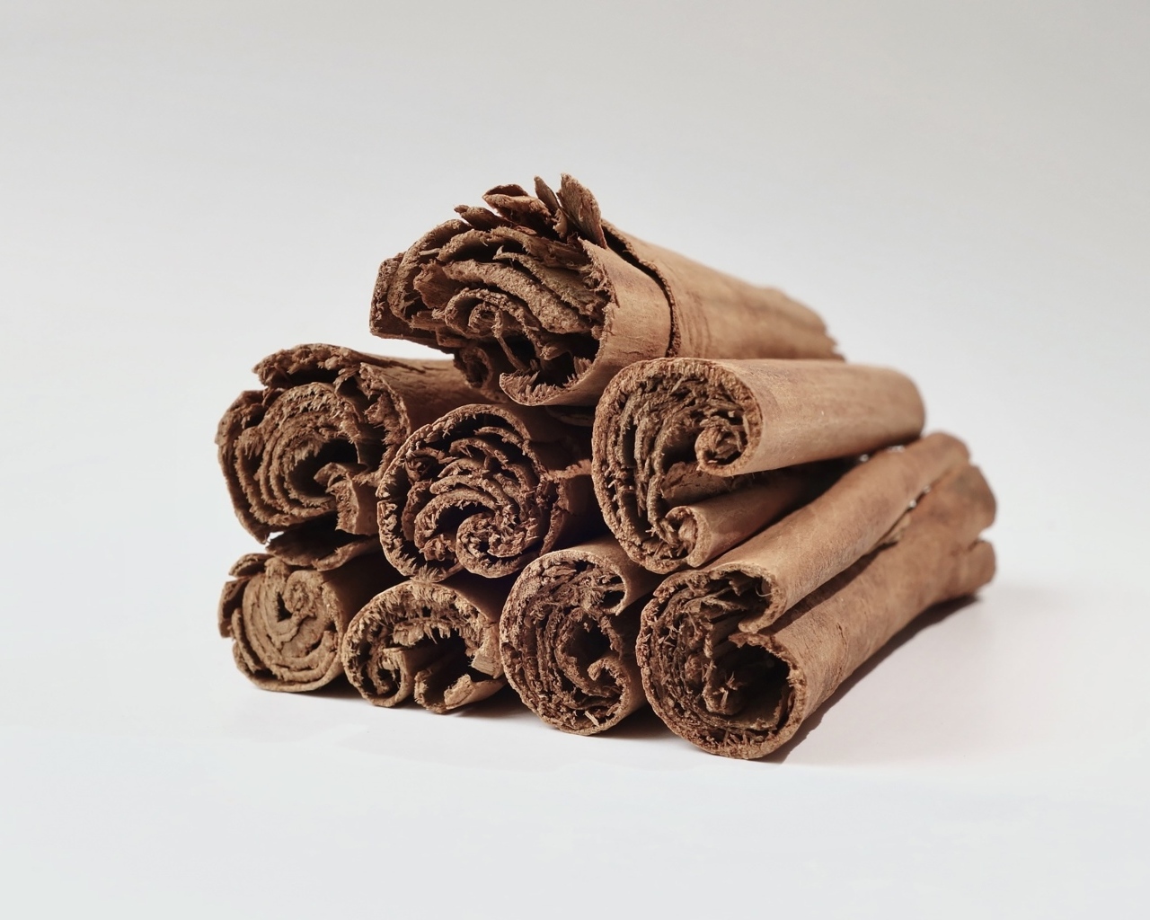 Корица на сером фоне