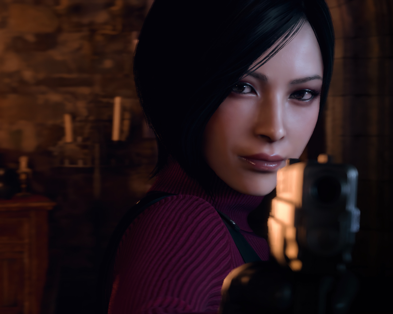 Ада Вонг персонаж компьютерной игры Resident Evil 4 remake