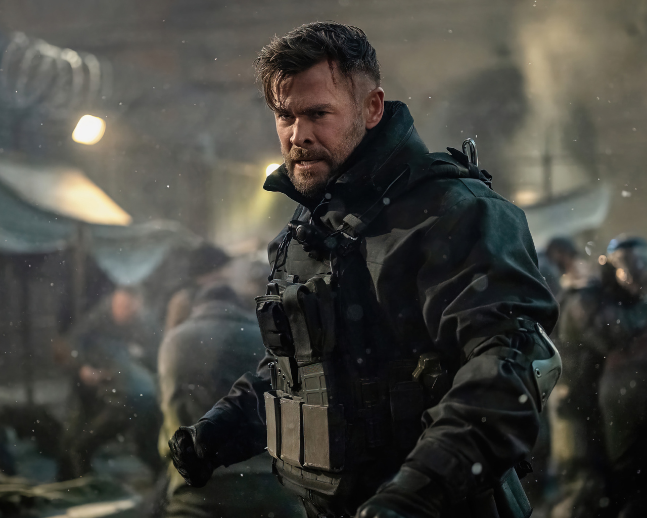 Персонаж Тайлер Рейк фильм Extraction-2