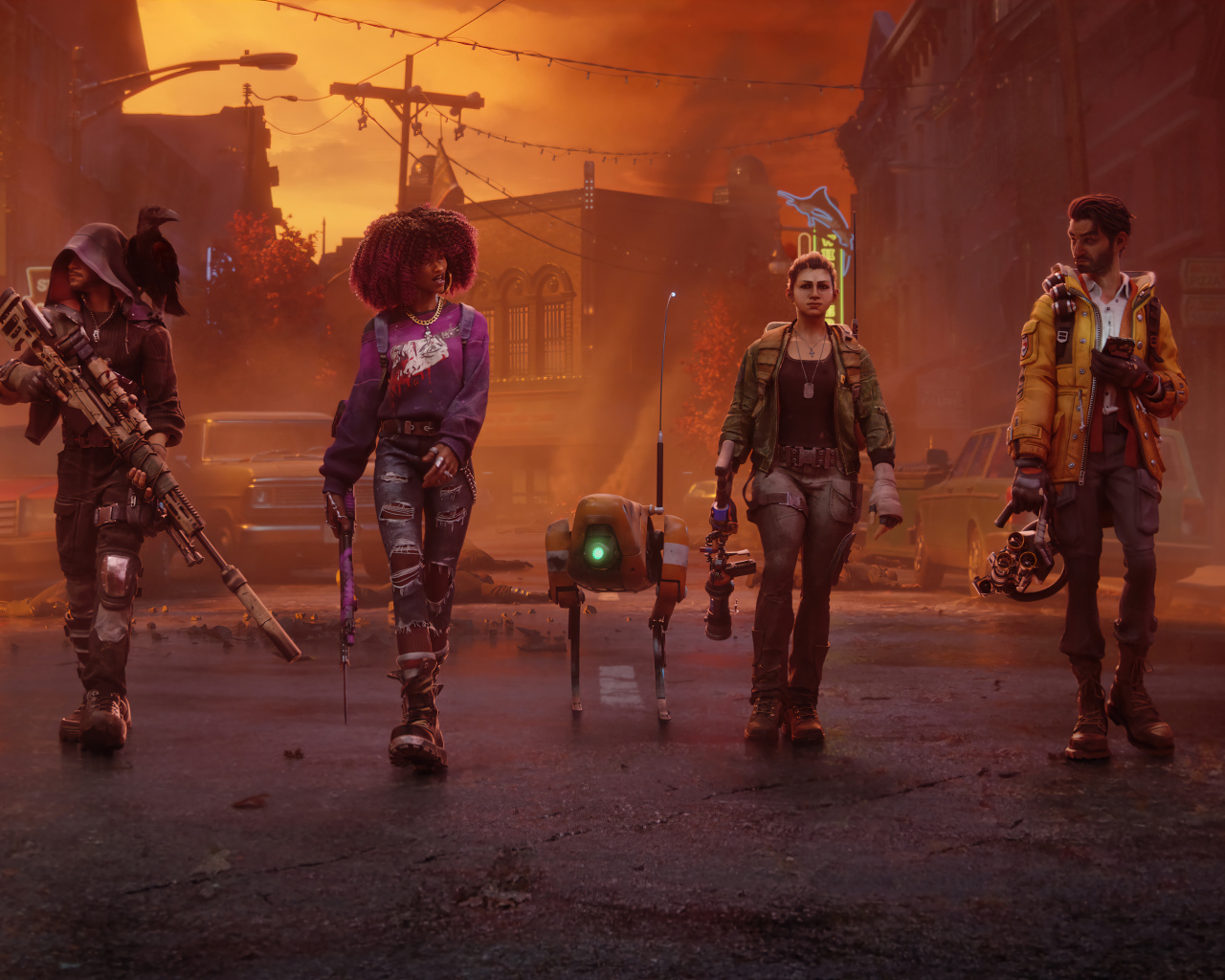 Персонажи компьютерной игры Redfall