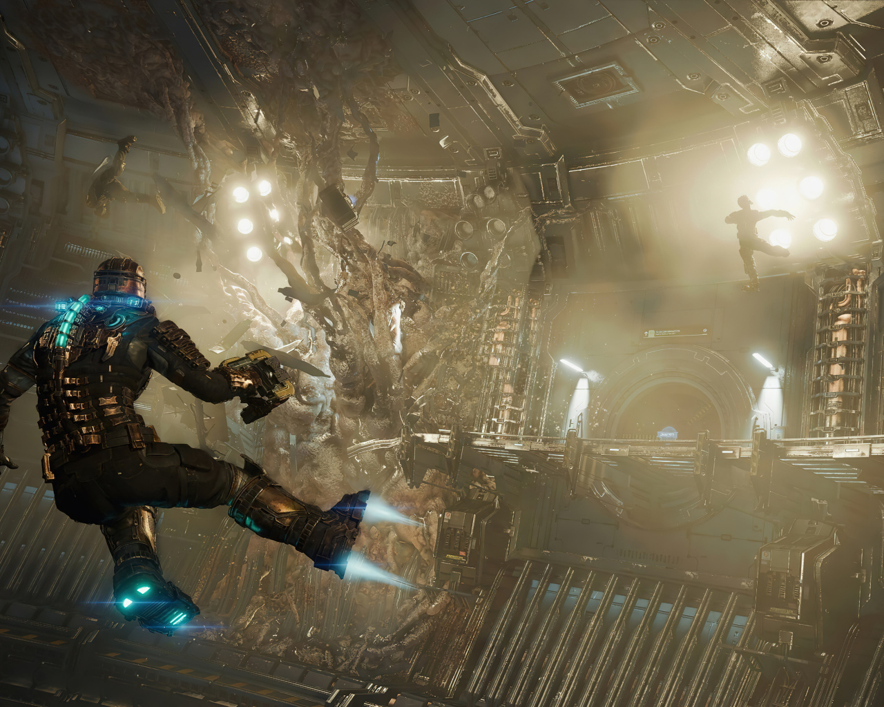 Кадр компьютерной игры Dead Space Remake 2023  года