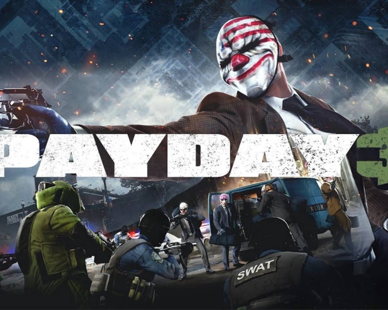Постер компьютерной игры Payday 3