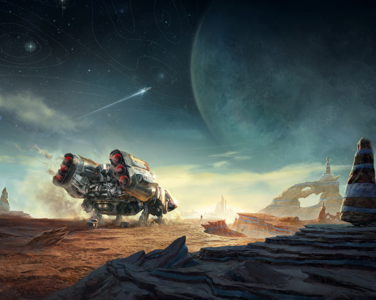 Скриншот компьютерной игры Starfield