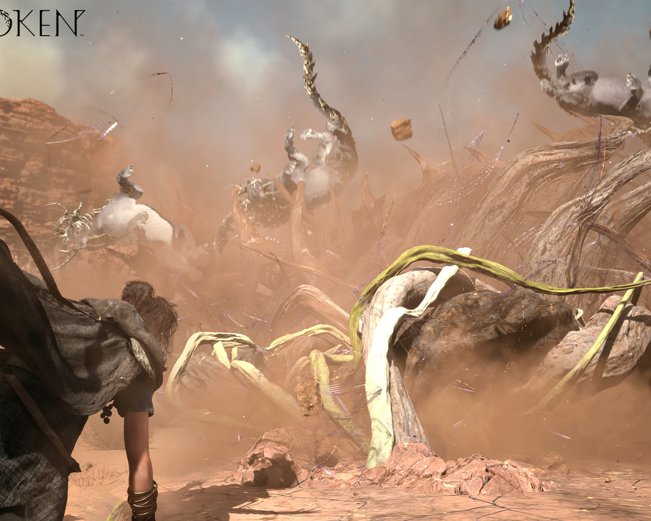 Скриншот компьютерной игры Forspoken, 2023