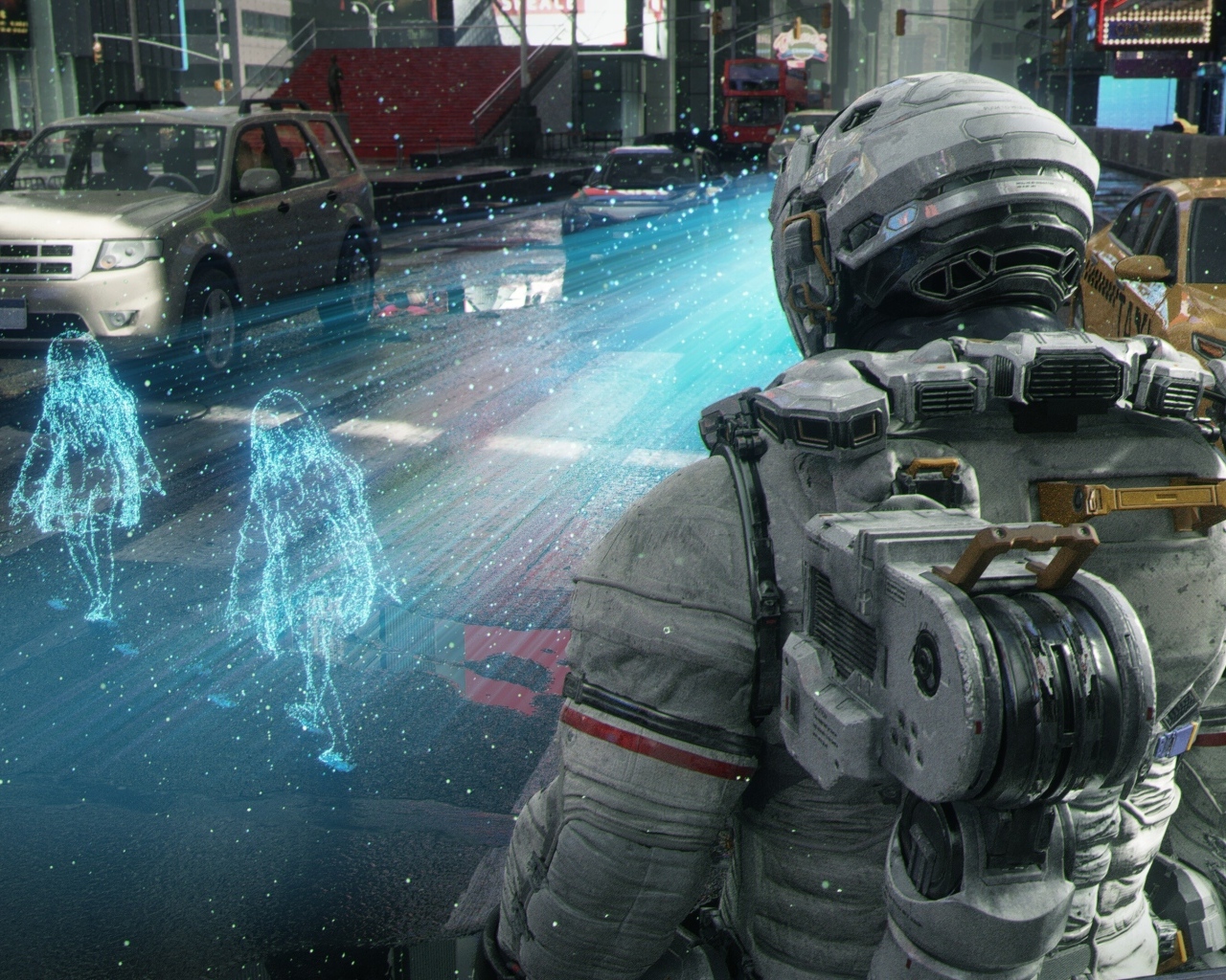 Скриншот компьютерной игры Pragmata, 2023