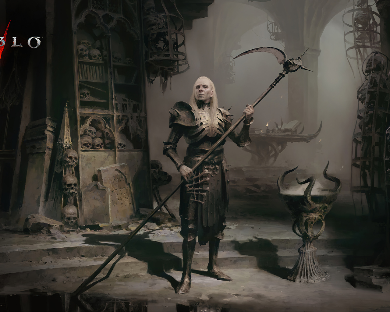 Персонаж компьютерной игры Diablo IV