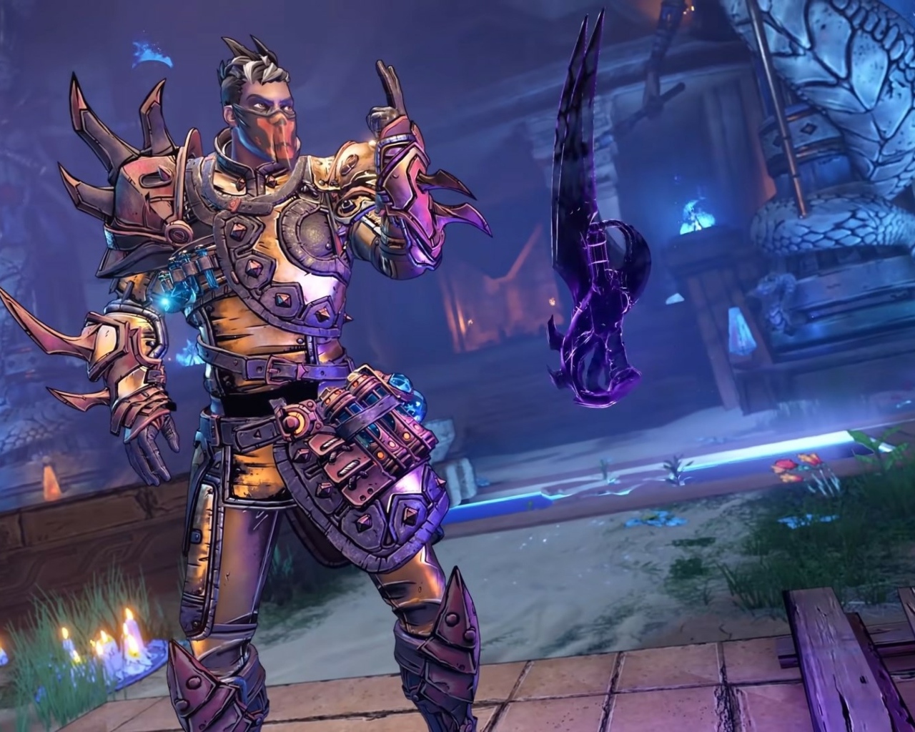 Постер компьютерной игры Tiny Tina's Wonderlands