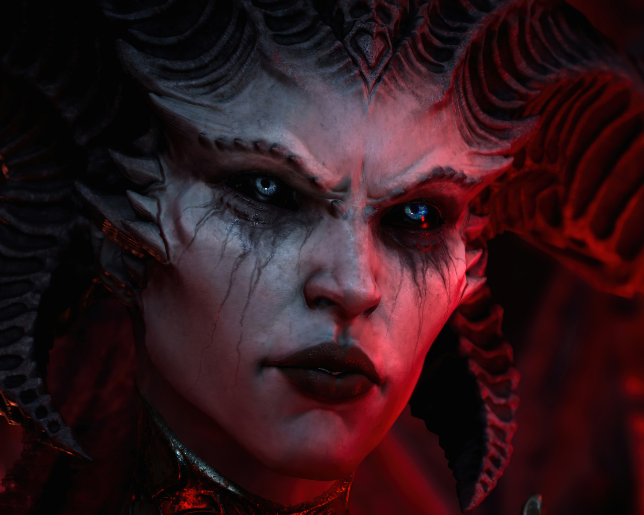 Женщина монстр из компьютерной игры Diablo IV