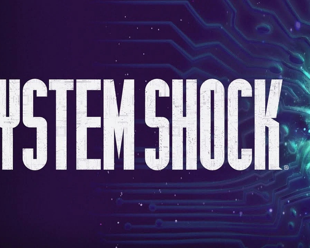 Новая компьютерная игра System Shock постер