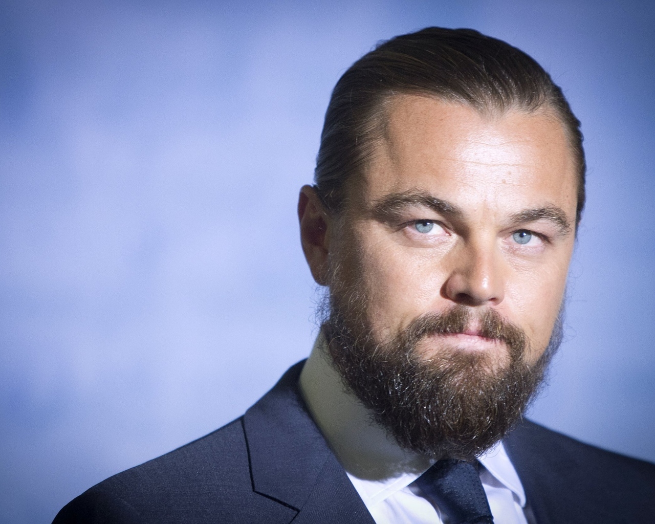 Актер Леонардо ди Каприо с бородой