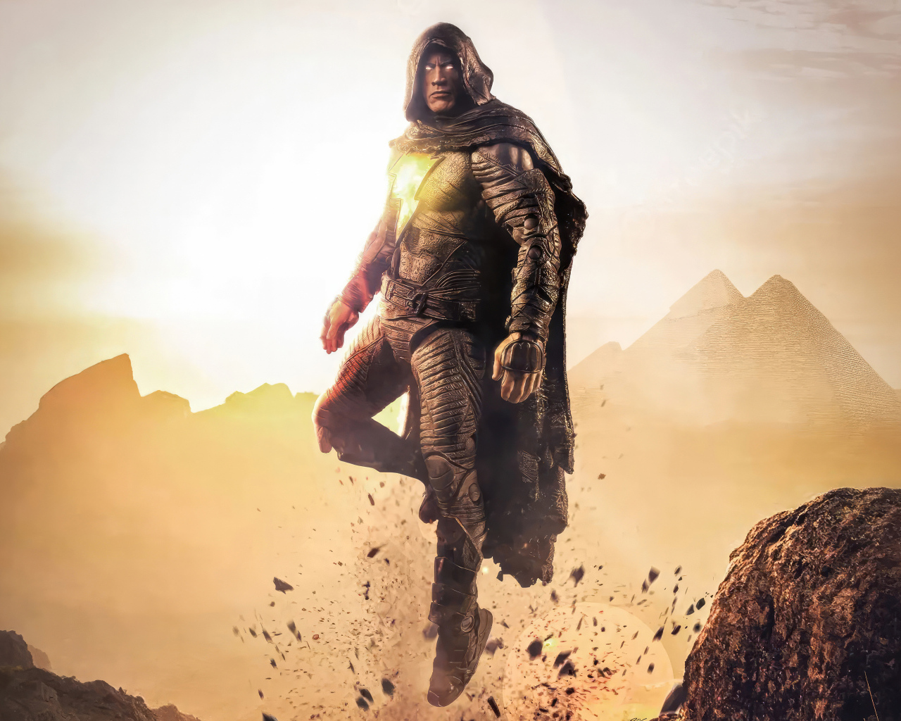 Американский актер Дуэйн Джонсон в роли