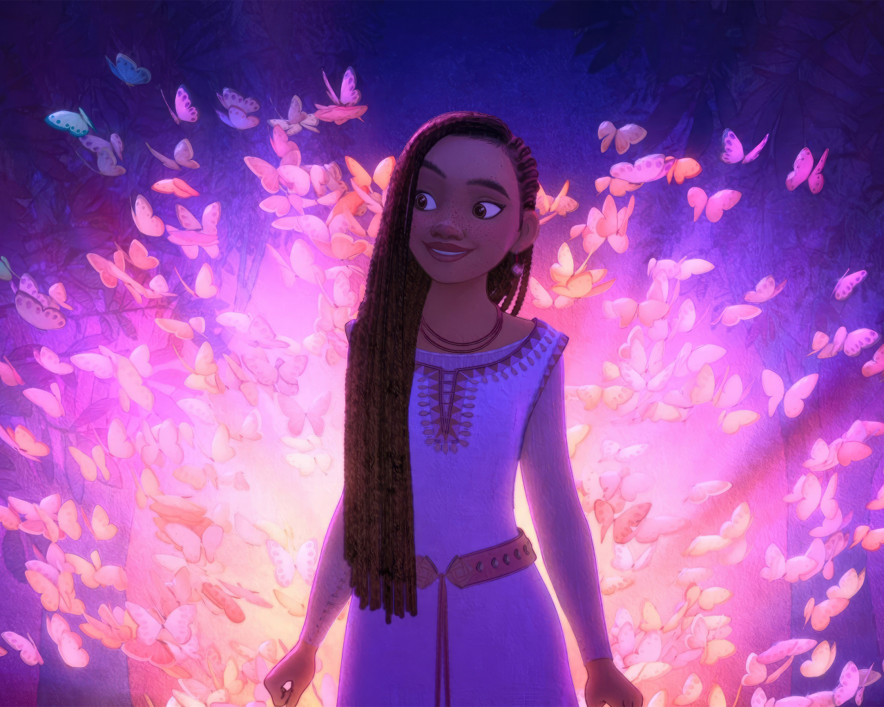 Аша персонаж нового мультфильма Заветное желание, 2023