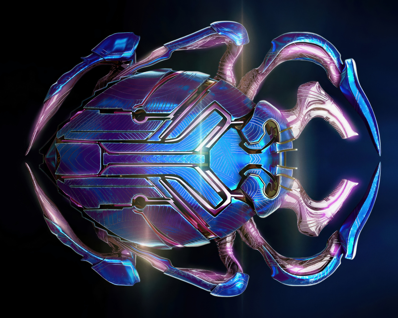 Большой синий жук логотип фильма