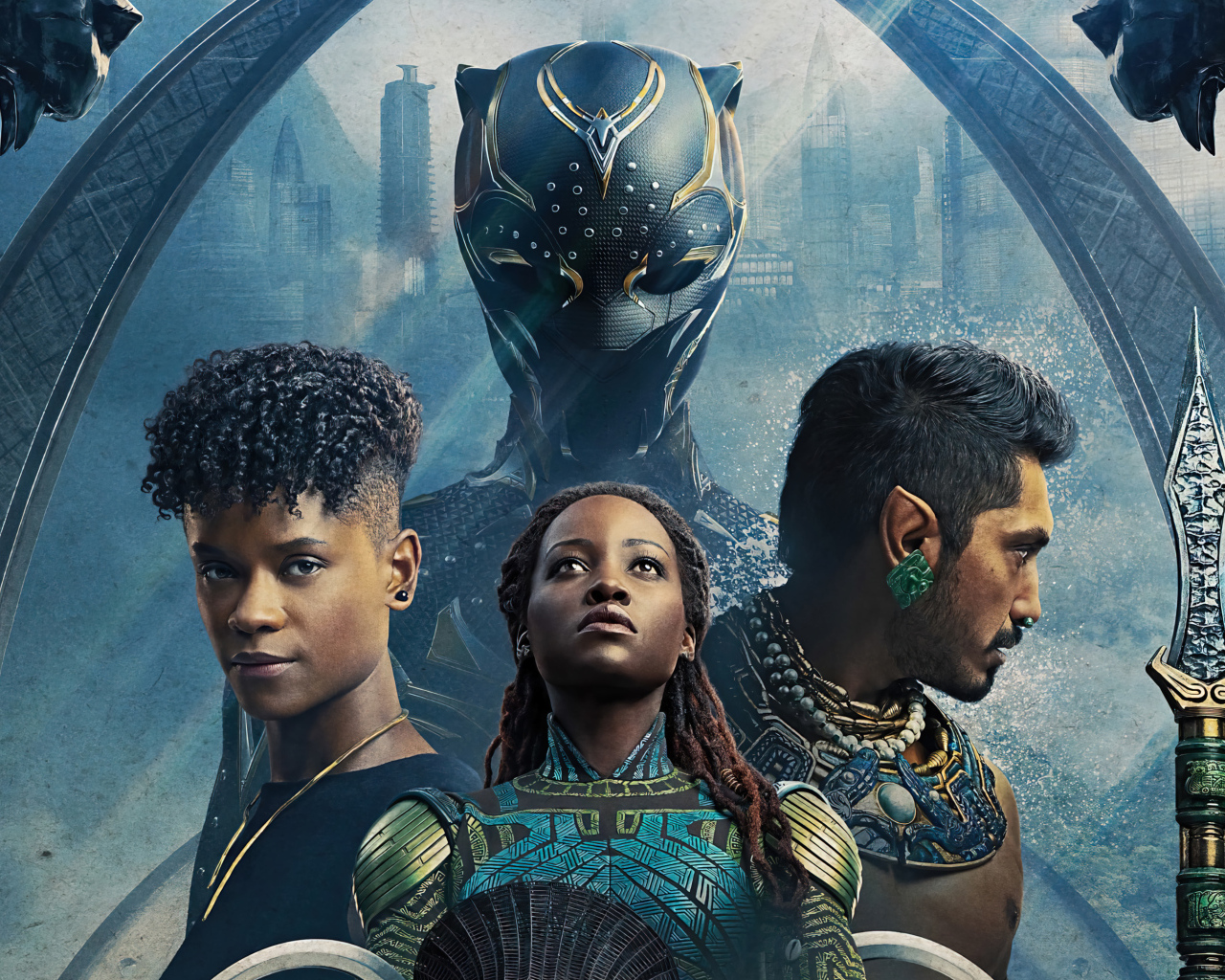 Постер фильма Чёрная пантера: Ваканда навеки