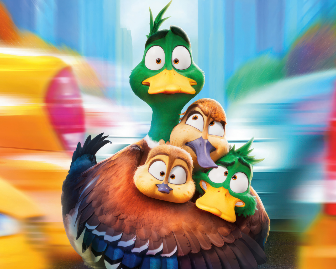 Персонажи нового мультфильма Миграция