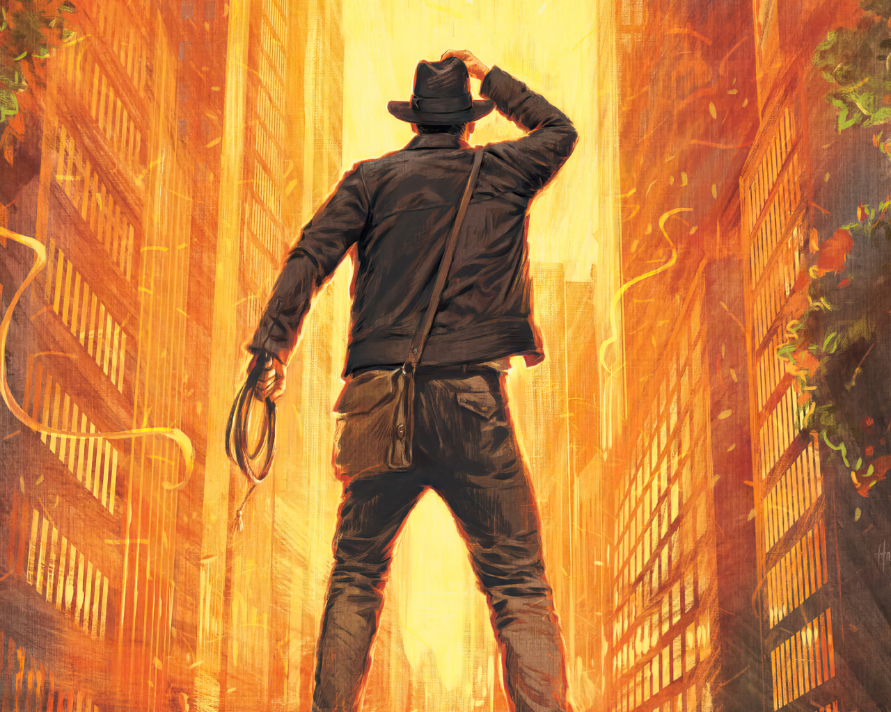 Постер фильма Индиана Джонс 5