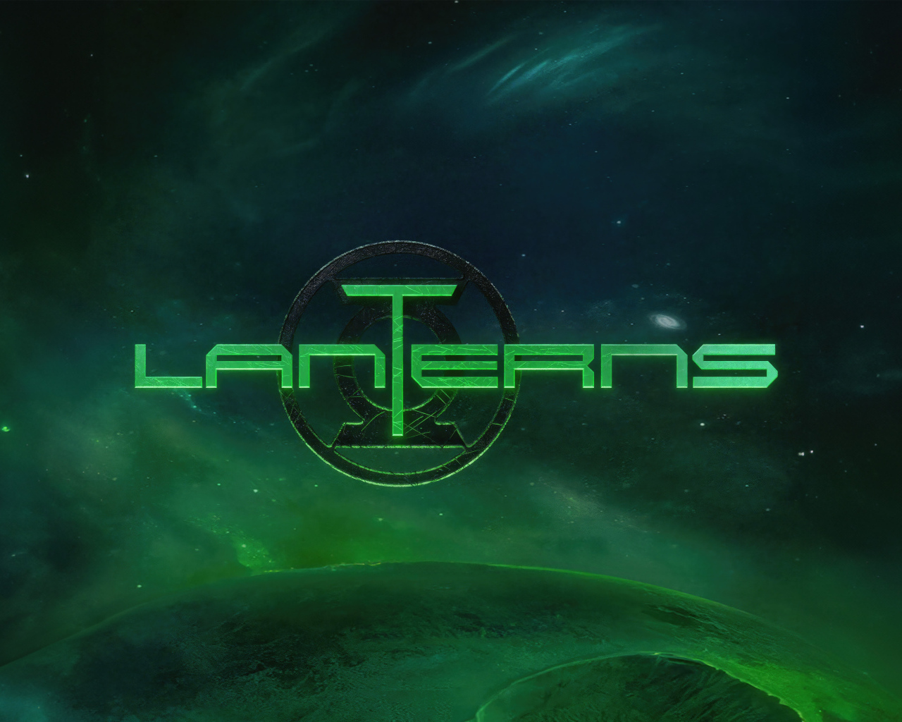 Логотип нового сериала Зелёный Фонарь