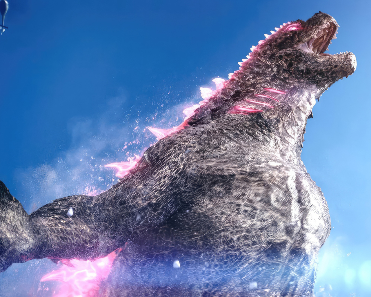 Монстр персонаж нового фильма Годзилла и Конг: Новая империя