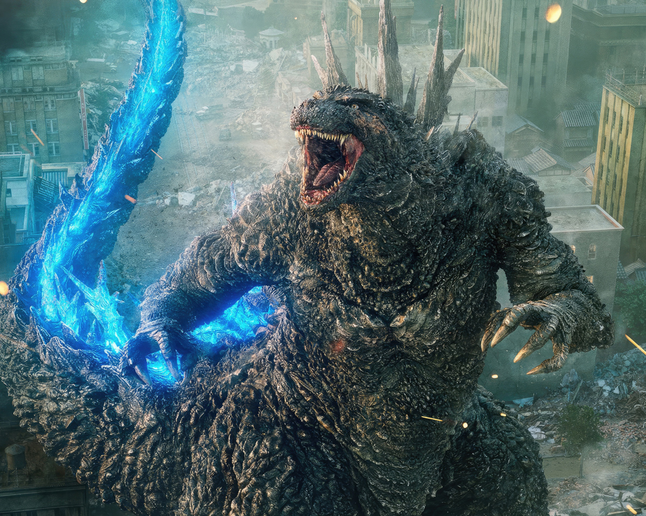 Монстр из фильма Годзилла -1.0