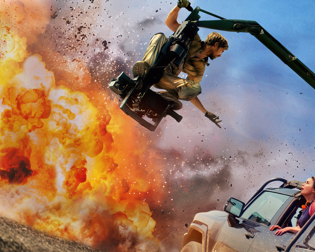 Новый боевик Каскадёры, 2024