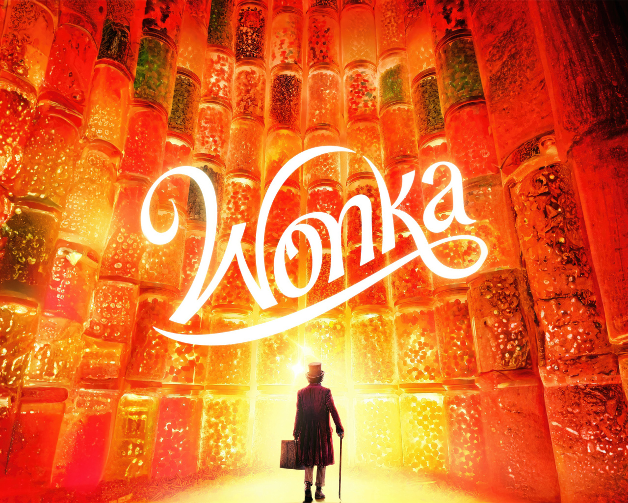 Постер нового фильма Вонка, 2023