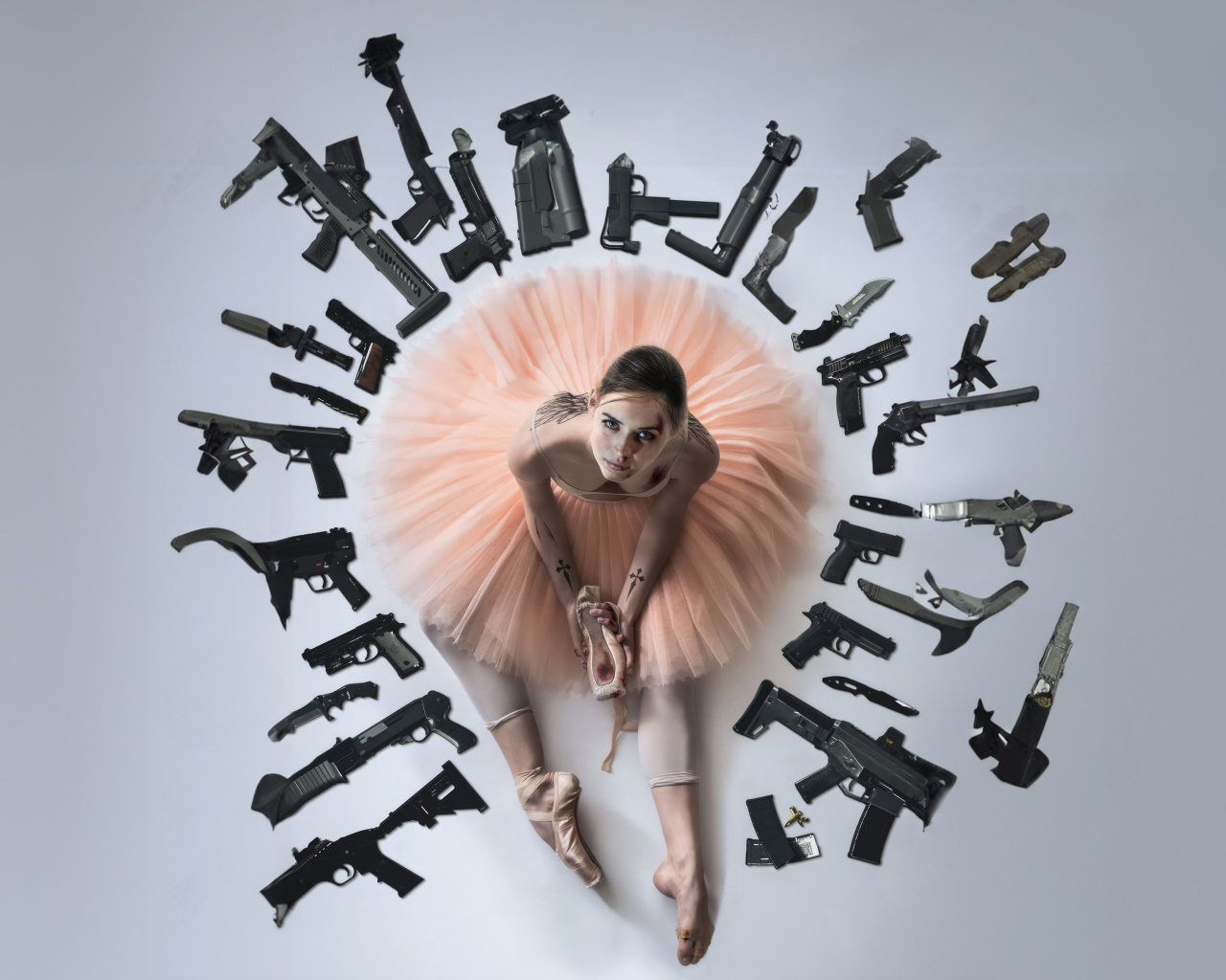 Постер нового боевика Балерина, 2024