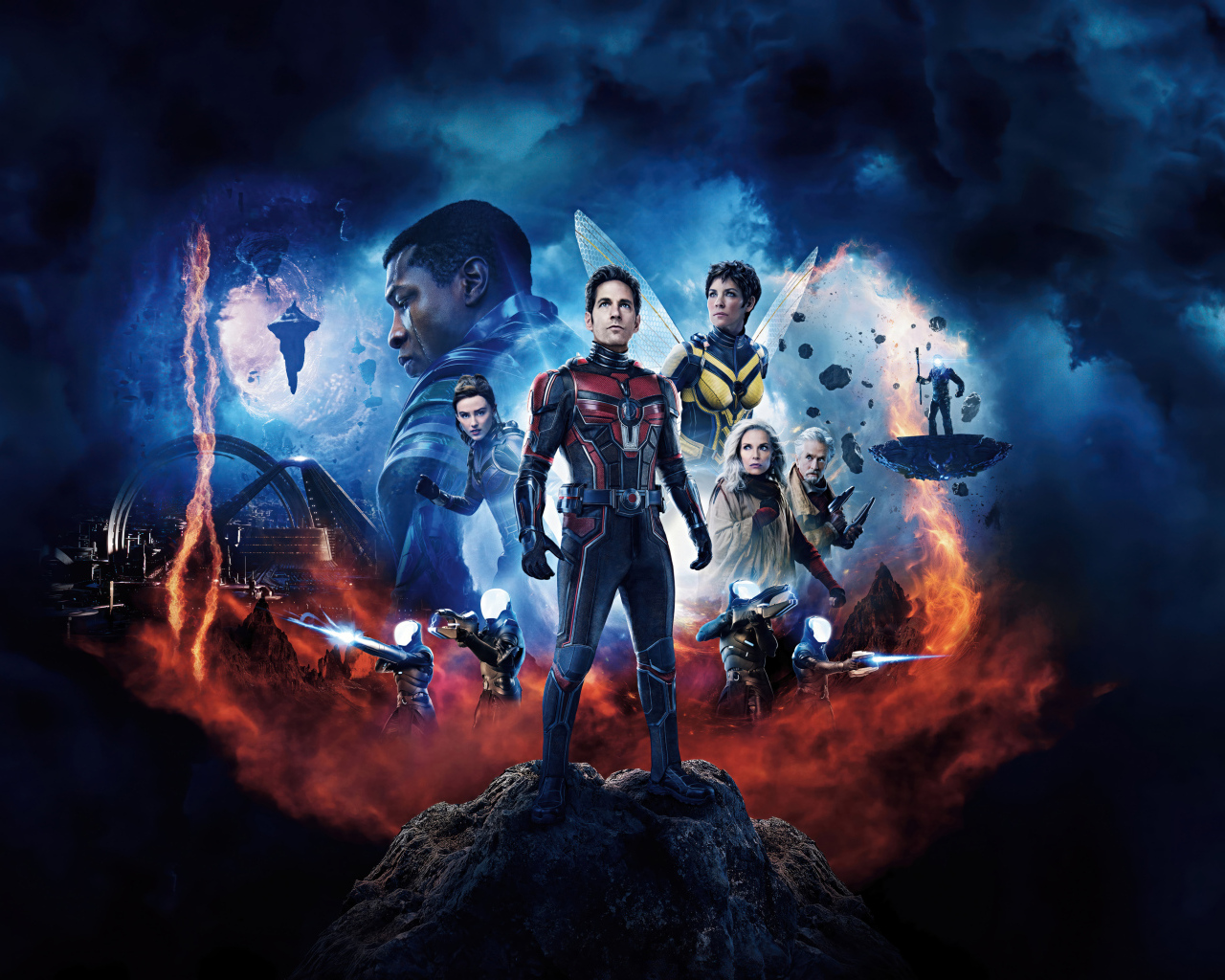 Постер нового фильма Человек-муравей и Оса: Квантомания