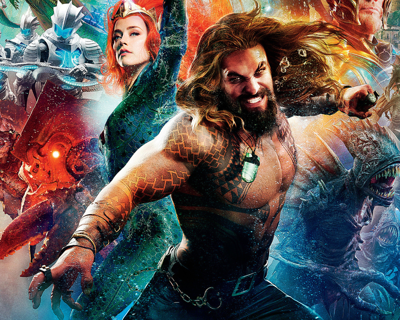 Постер нового фильма Аквамен 2