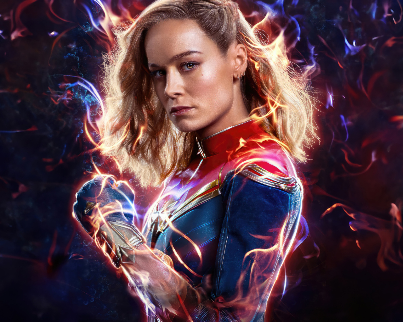 Персонаж Кэрол Дэнверс в фантастическом фильме Марвелы