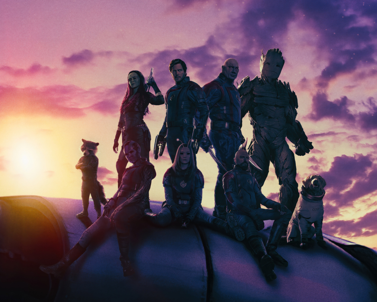 Главные персонажи фильма Стражи Галактики: Часть 3