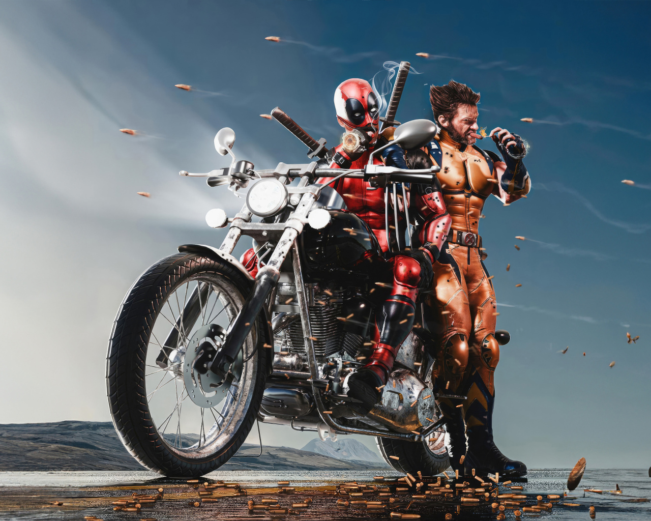 Главные персонажи нового фильма Дэдпул 3, 2024