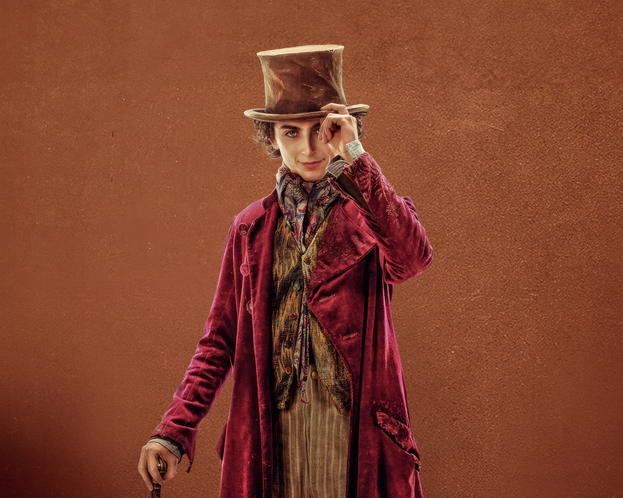 Персонаж Вилли Вонка в фильме 2023 года