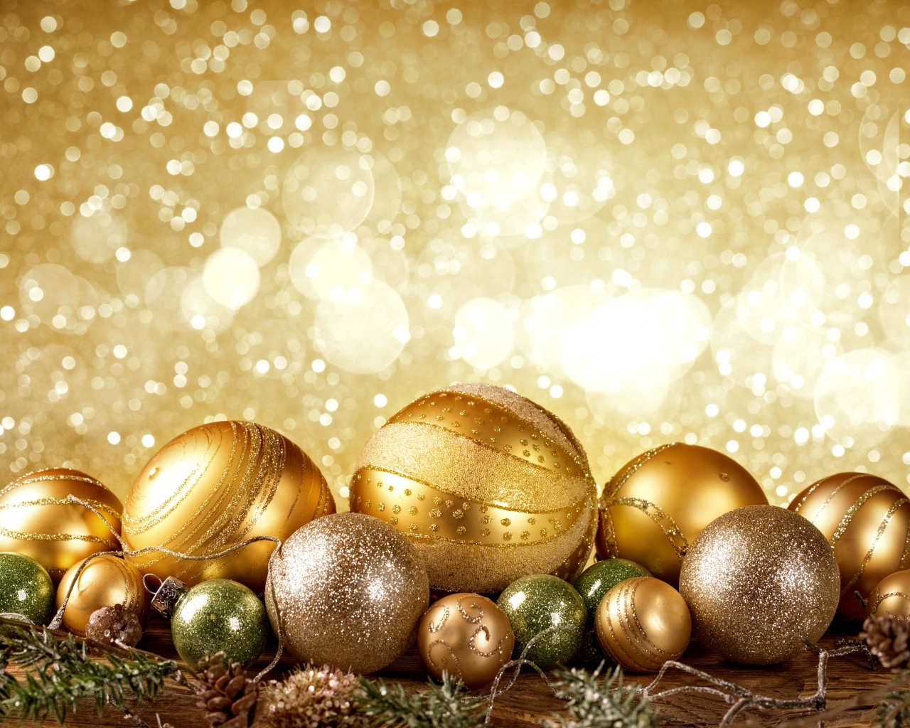 Красивые новогодние игрушки шаблон для открытки