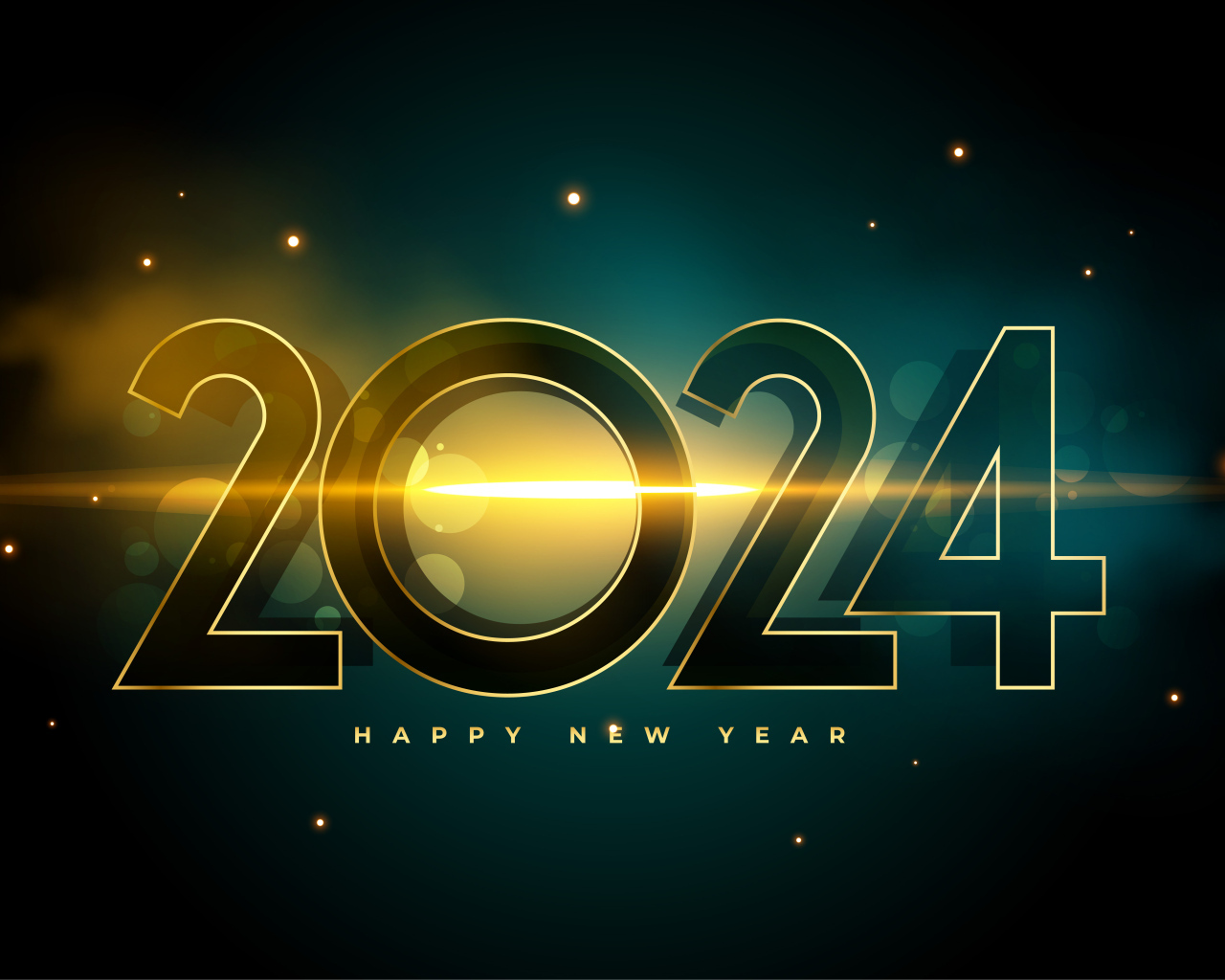Открытка на новый год 2024 