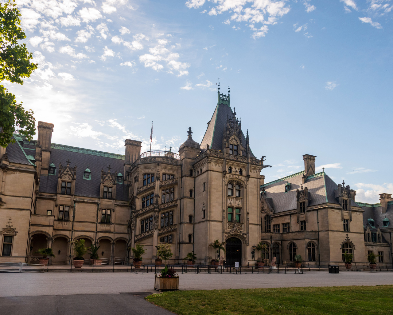 Красивый дом Билтмор, США