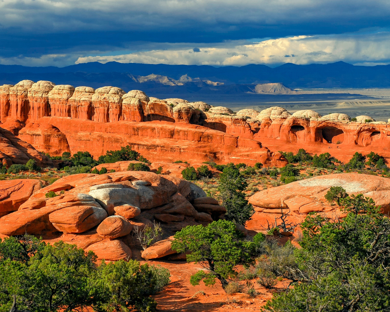 Каменные арки в национальном парке, США