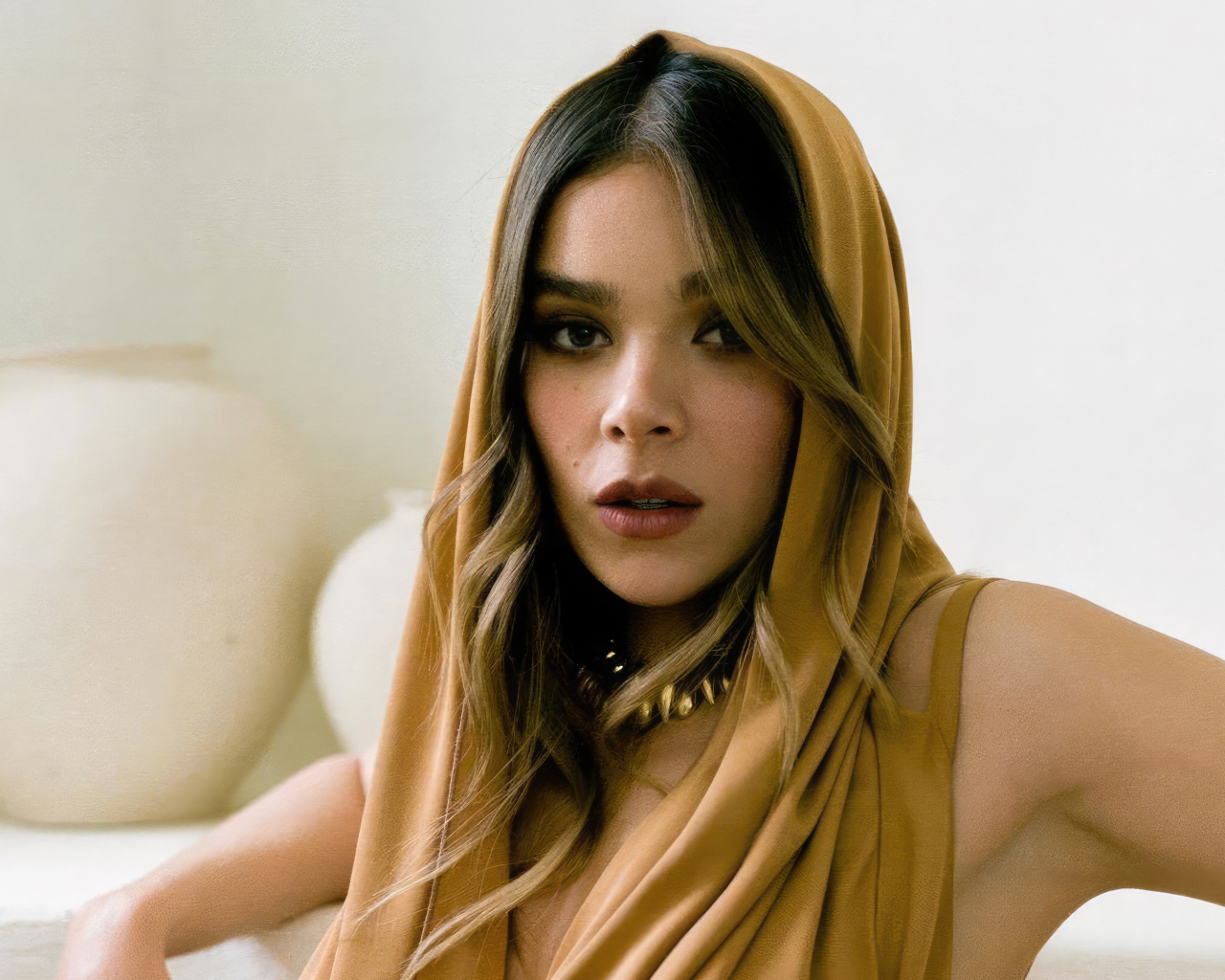 Кареглазая девушка актриса Хейли Стайнфелд