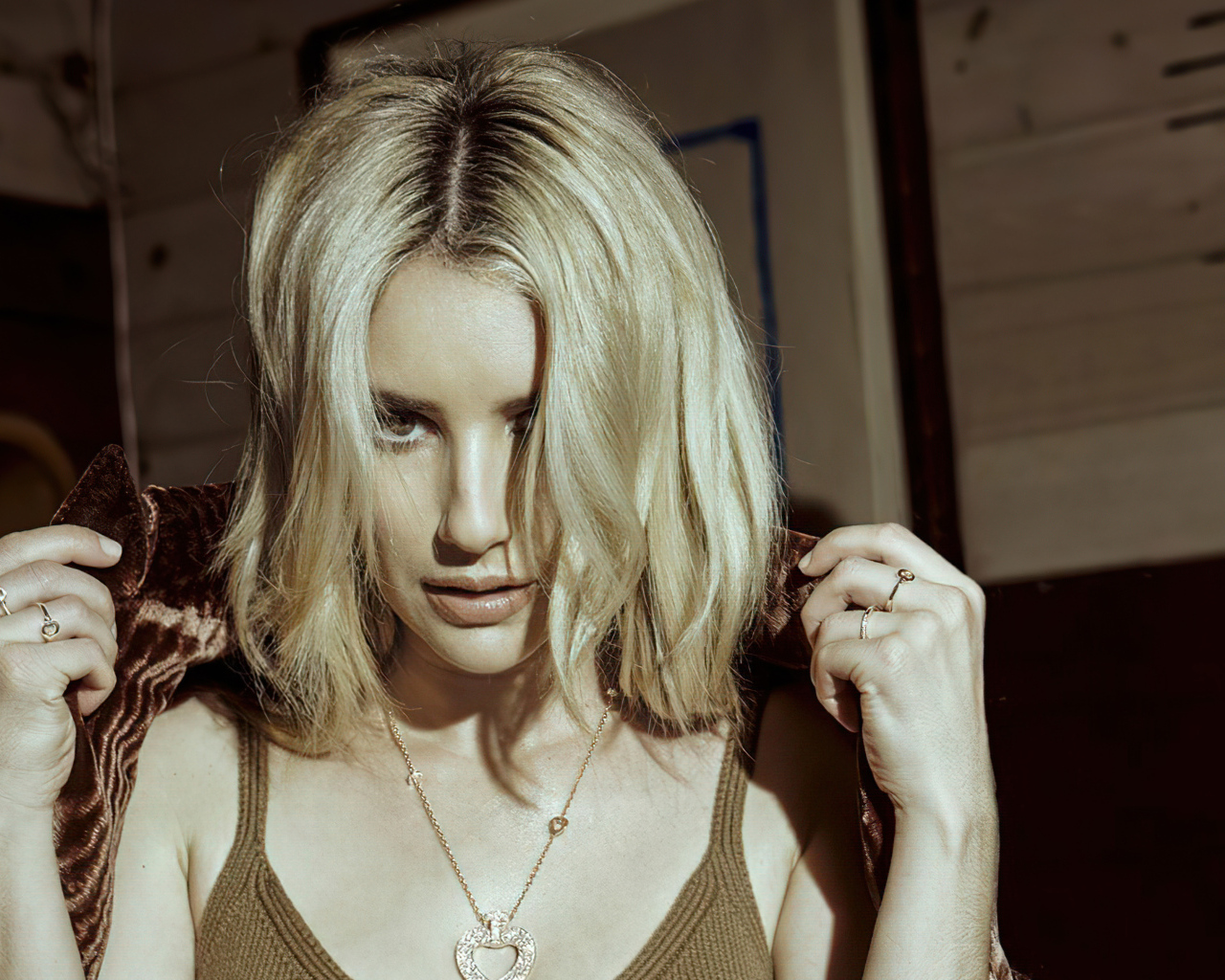 Молодая американская актриса Эмма Робертс