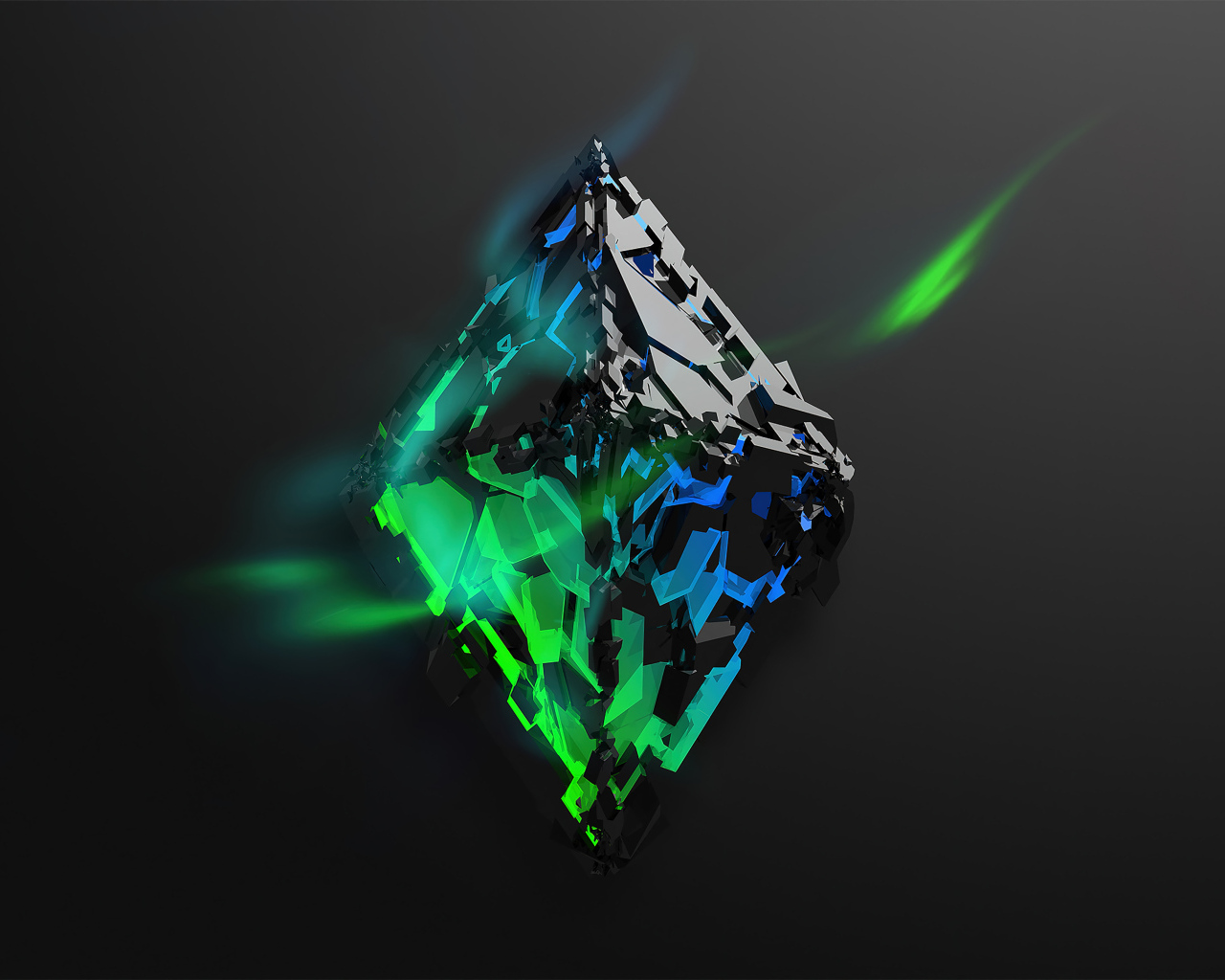 Элемент 3д ethereum на сером фоне