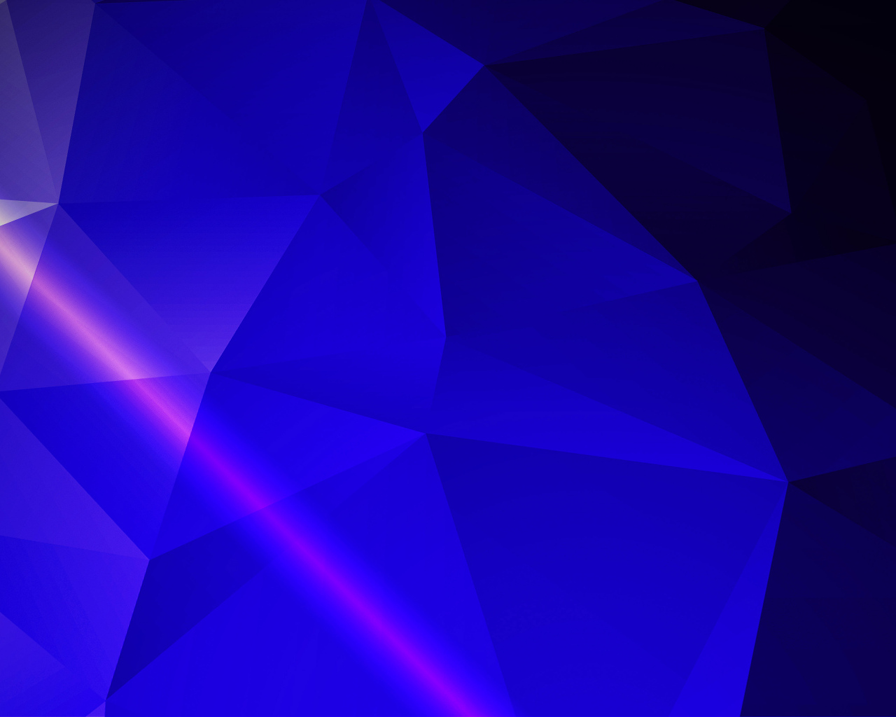 Синяя геометрическая структура 