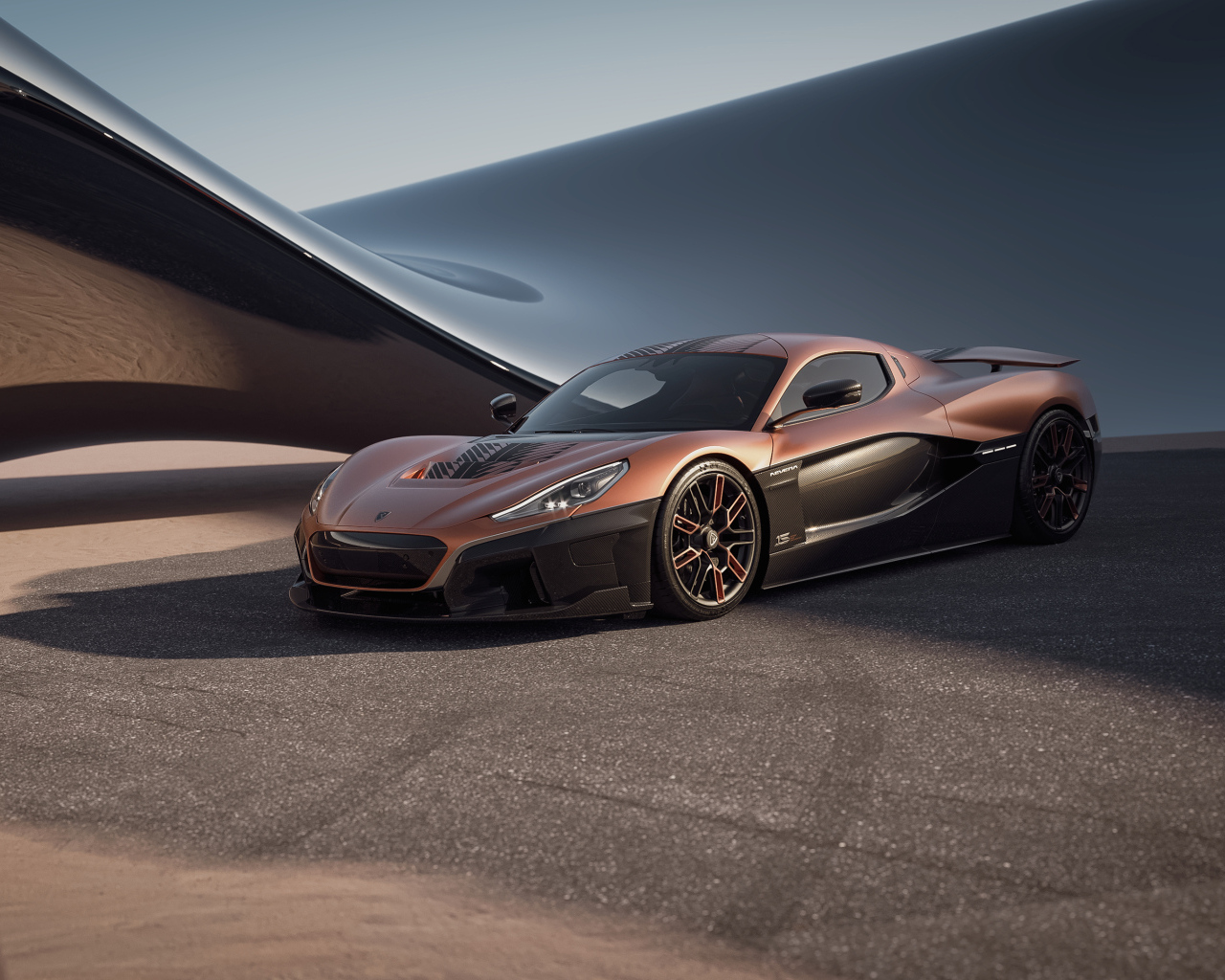 Спортивный автомобиль Rimac Nevera 15th Anniversary 2024 года