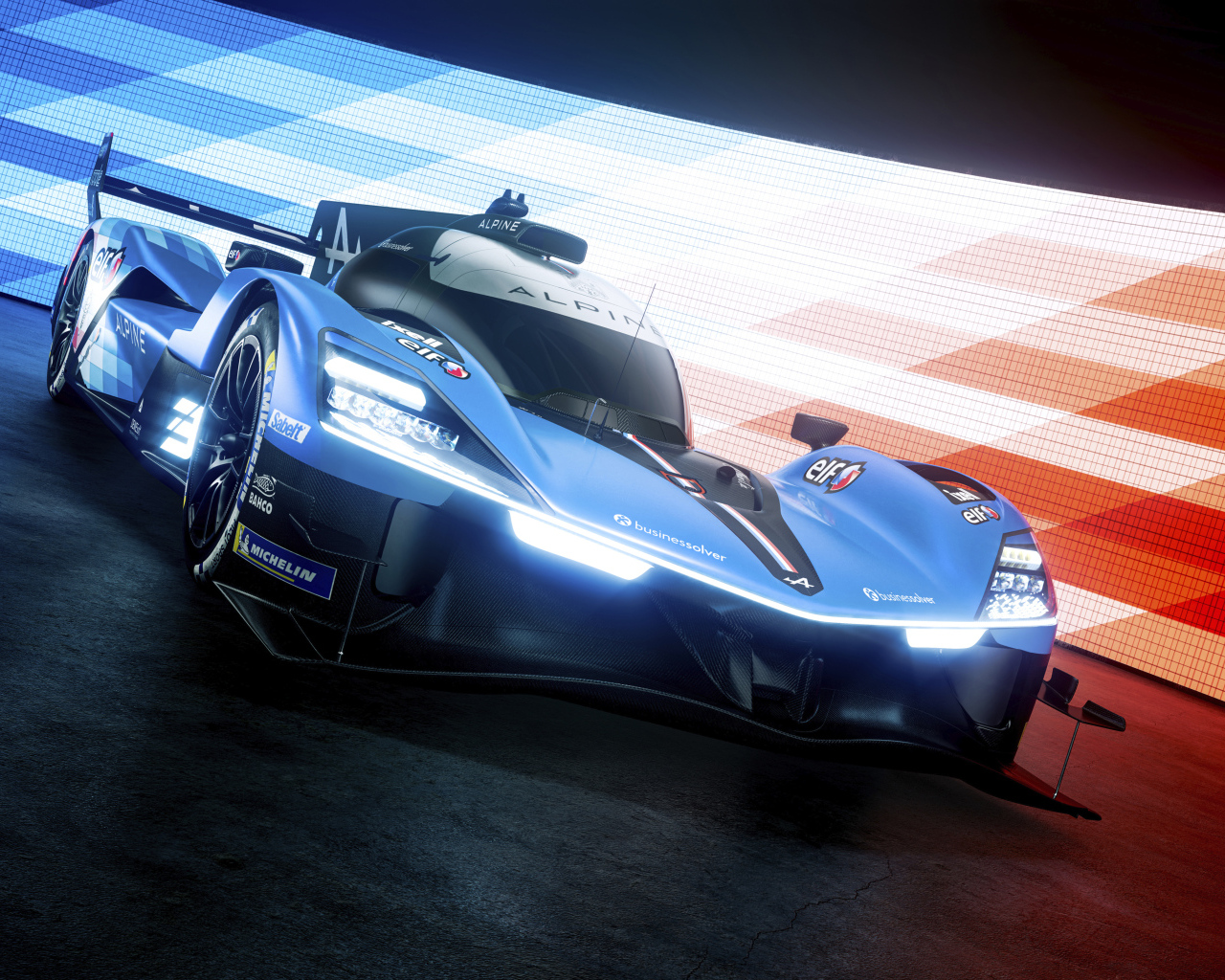 Быстрый спортивный автомобиль Alpine A424 2024 года