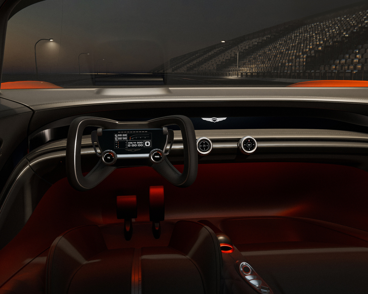 Салон автомобиля Genesis X Gran Berlinetta