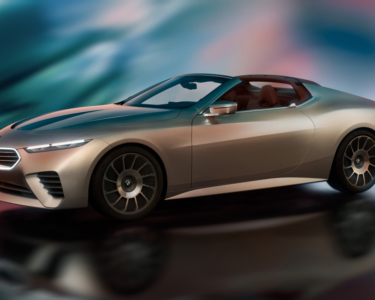 Презентация автомобиля BMW Concept Skytop 2024 года