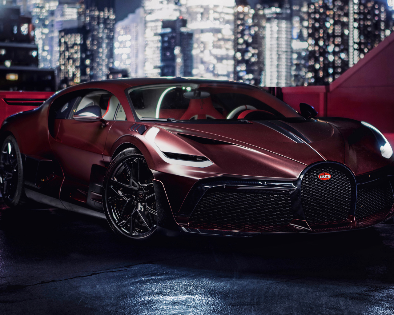 Быстрый автомобиль Bugatti Divo