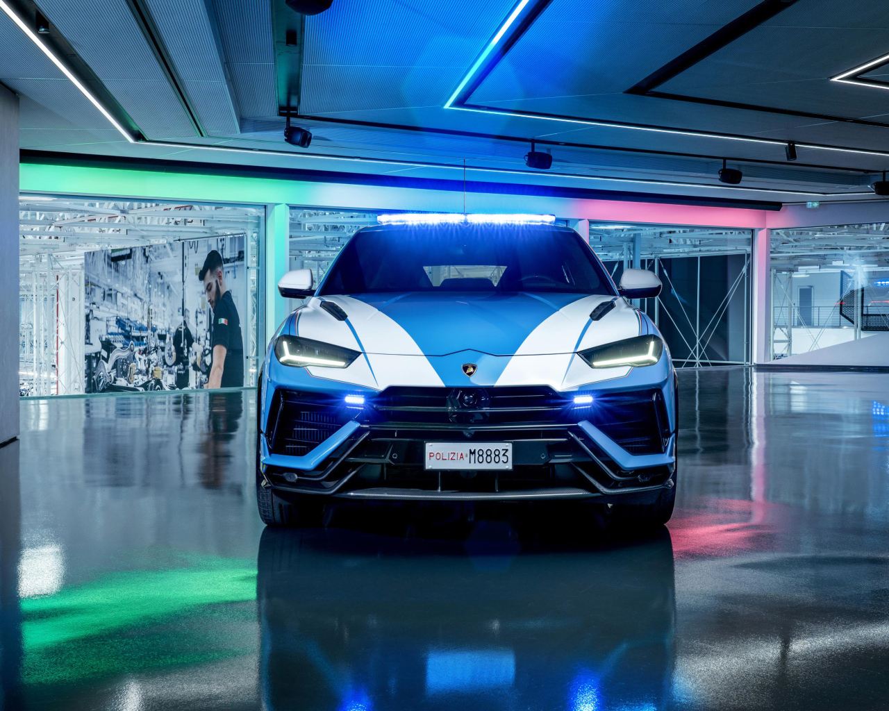 Внедорожник Lamborghini Urus Performante Polizia