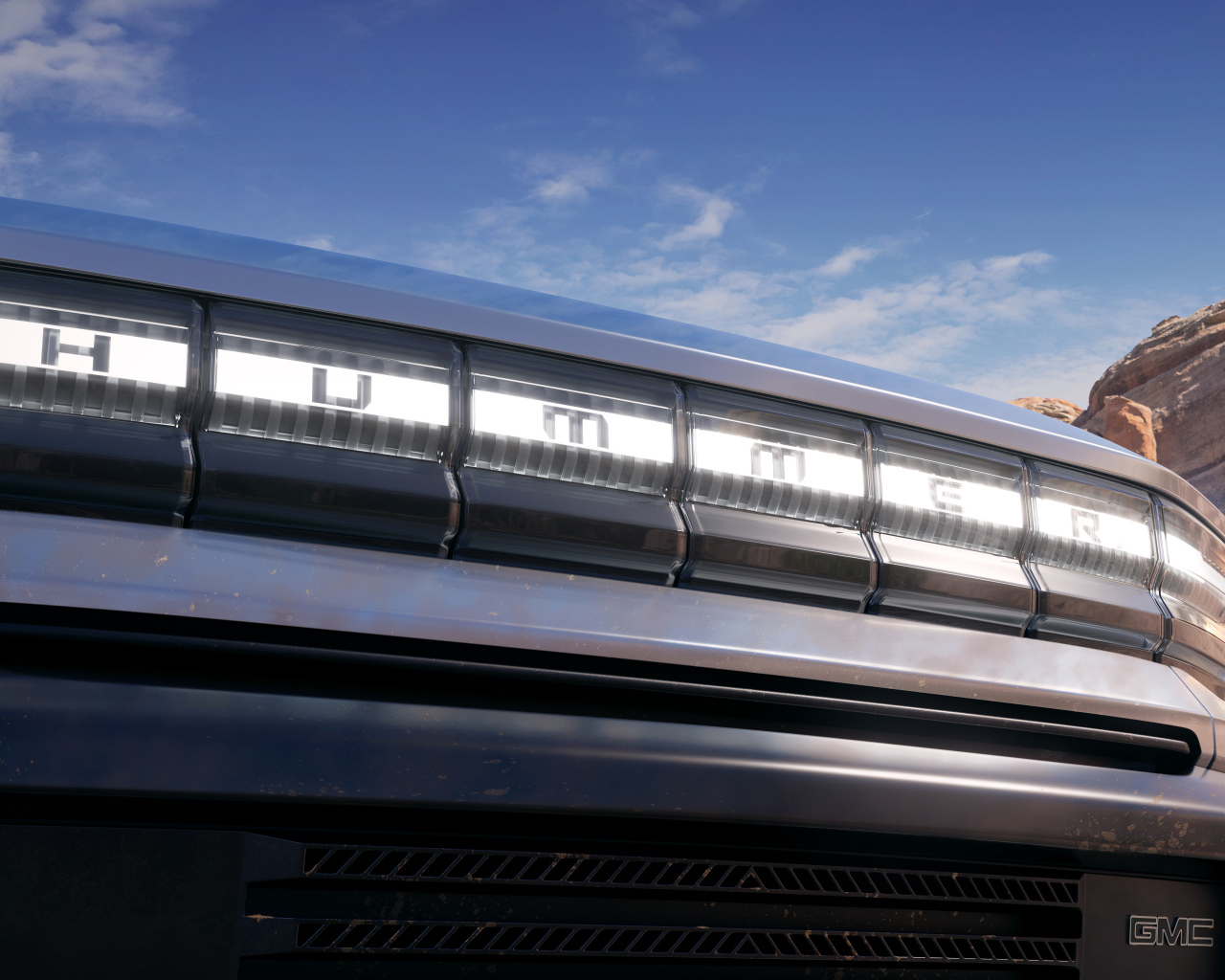 Логотип автомобиля GMC Hummer EV Pickup