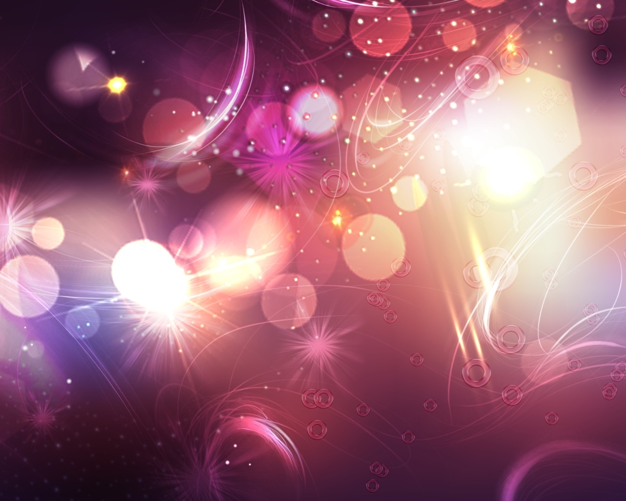 Необычный розовый фон с фигурами