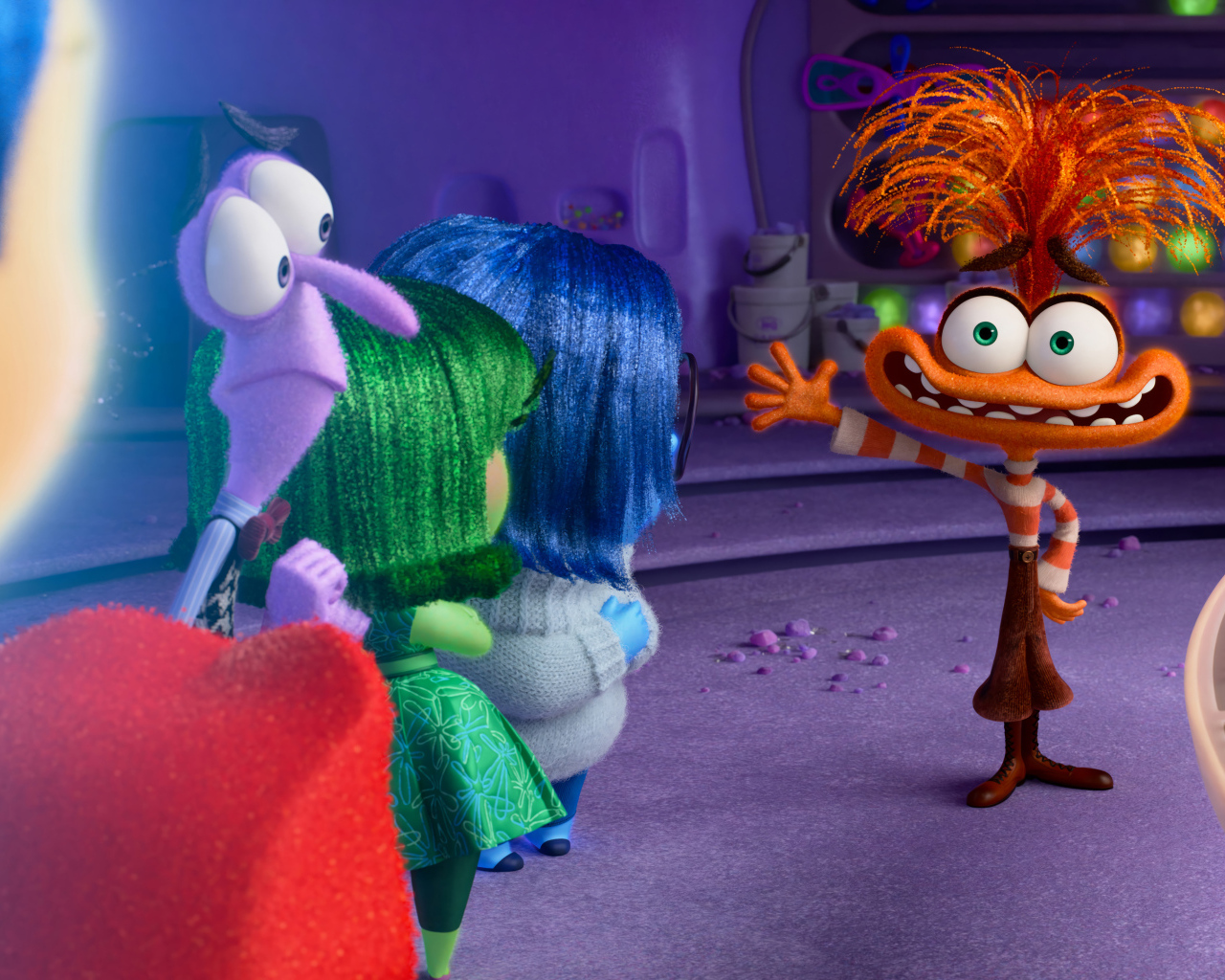 Персонаж мультфильма Головоломка 2, 2024